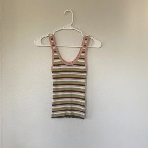 Forever 21 Striped Tank